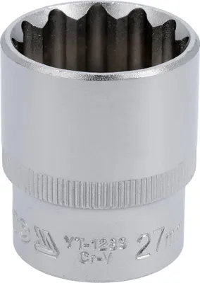 Immagine prodotto di Kurze 12-kant Stecknuss 27 mm 1/2 Zoll