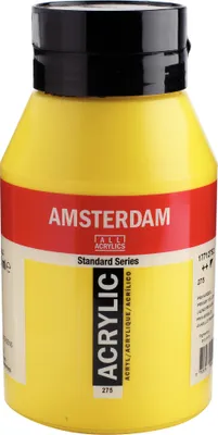 Produktbild von Amsterdam Standard Series Acrylfarbe Flasche 1000 ml Primärgelb 275