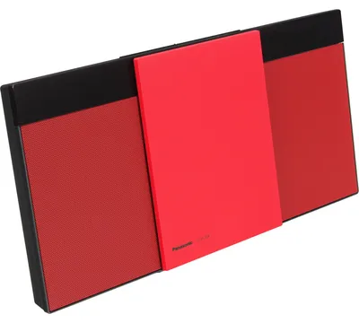 Produktbild von Panasonic SC-HC304, 2,5 kg, Rot, HiFi-CD-Player