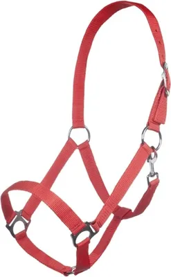 Produktbild von HKM Halfter Brisbane ROT, Gr. Warmblut