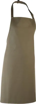 Obrázok produktu pre Premier Workwear PR150 | Zástera s náprsenkou "Colours" - možno prať pri 60 °C - Farba: Sage (približne Pantone 5497) - Rozmery: 72 x 86 cm