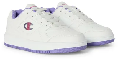 Immagine prodotto di Champion Damen RD18 LOW G GS, scarpa da ginnastica, colore: bianco e viola, taglia: 40 EU
