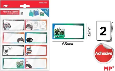 Image de Autocollants pour carnets de jeux