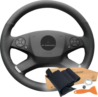 Obrázek produktu pro Pokryv Volantu Obšívání Vzor Pro Mercedes Benz E W212 2009-2012