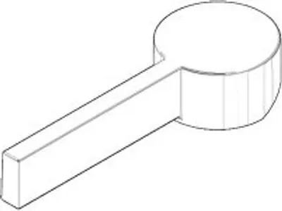 Produktbild von Dornbracht 092079040-06 Griff Ersatzteile
