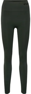 Produktbild von hummel  Sportleggings Hoher Schnitt Elastischer Bund Einfarbig Größe: M