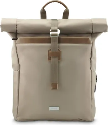 Obrázek produktu pro Batoh na notebook HAMA "Silvan", rolovací, udržitelný, do 41 cm (16,2"), béžový (00222025)
