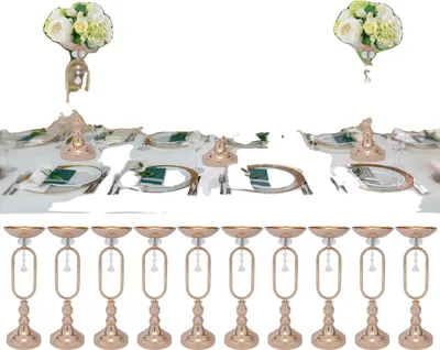 Produktbild von Hochzeitsblumenvasen, hohes Design, langlebige Eisenkonstruktion