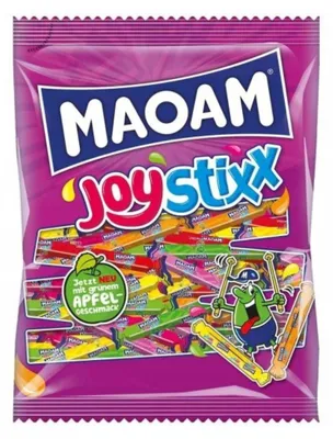 Image de Bonbons gélifiés Joy Stix aux fruits, 325 g - Maoam