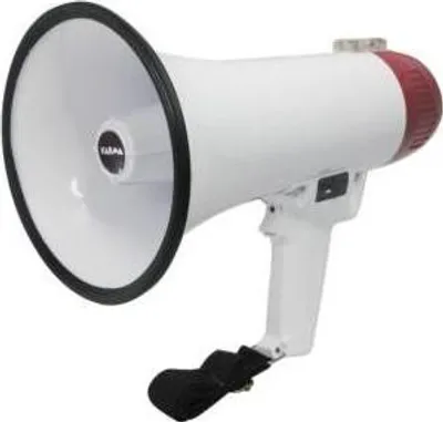 Immagine prodotto di Karma Italiana GT 1221 megafono Interno esterno 5 W Rosso Bianco