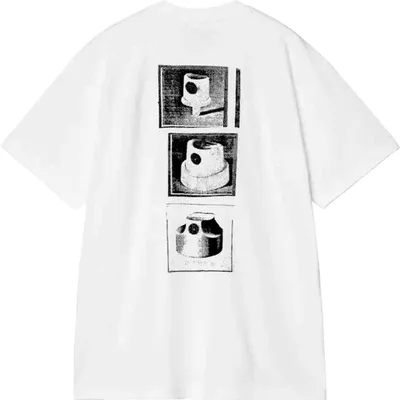Produktbild von CARHARTT WIP Caps S/S T-Shirt – weiß – XL