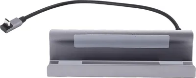 Obrázek produktu pro dokovací stanice 6 v 1 USB-C, multimediální rozhraní HD, 4K120 Hz, USB3.0, 5 Gbit/s, 100 W, nabíjení PD, RJ45, rozbočovač portů 1000 Mbit/s