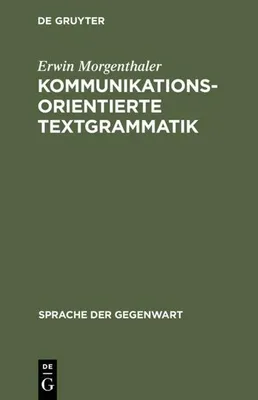 Produktbild von Kommunikationsorientierte Textgrammatik