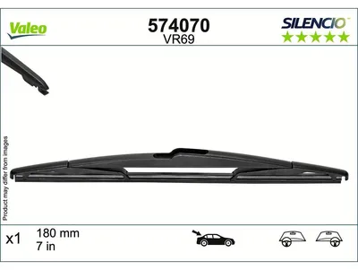 Imagen del producto de VALEO - Limpiaparabrisas trasero para CITROËN ë-C3 IV, 180 mm
