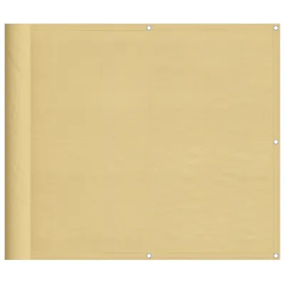 Obrázok produktu pre Balkónová zástena piesková 90x600 cm 100 % polyester oxford
