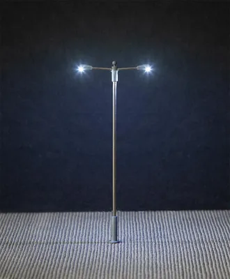 Produktbild von Faller 180103 - 1/87 / H0 LED-Straßenbeleuchtungen, Ansatzleuchten, 3 Stück
