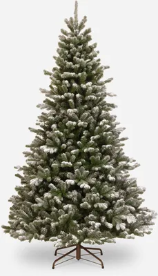 Produktbild von artplants.de Künstlicher Tannenbaum LINZ Speed, beschneit, 230cm, Ø 145cm - Kunsttanne