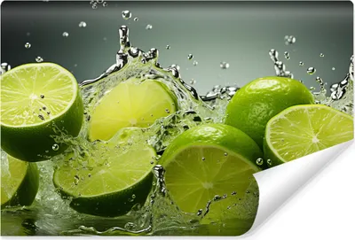 Produktbild von Muralo Vlies Fototapete LIMONEN Zitrusfrüchte Natur Wandtapete Br. 360cm x Hö. 240cm