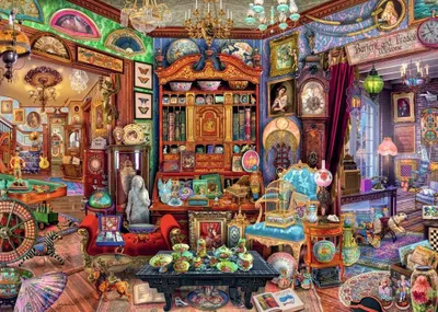 Obrázek produktu pro RAVENSBURGER Puzzle Skrytý poklad 1000 dílků
