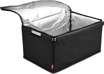 Produktbild von Kühltasche Faltbox – Isolierte Transportbox für Lebensmittel & Getränke – Warm- & Kalthaltung durch Aluminium-Folie & Schaumstoff – Stabiler Aluminiumrahmen & verstärkter Boden – Faltbar & vielseitig