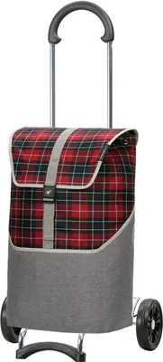 Produktbild von ANDERSEN Einkaufstrolley - Scala Shopper Gese rot 46 L geräumig, hochwertig, Reflektor, klappbar, leichtgängig, leise Räder