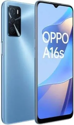 Productafbeelding van OPPO A16s, 16,6 cm (6,52 inch), 4 GB RAM, 64 GB opslag, 13 MP camera, Android 11, blauw