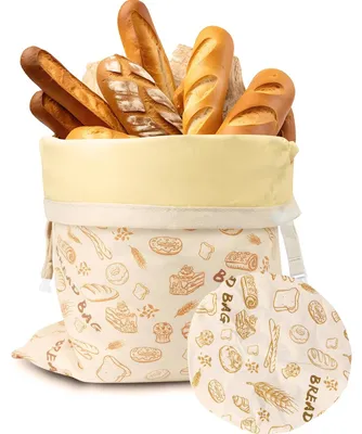 Produktbild von Wiederverwendbare Bienenwachstücher für frisches Brot