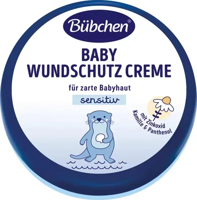Imagen del producto de Crema protectora para heridas Bübchen Sensitiv con óxido de zinc, 150 ml