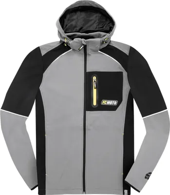 Image de FC-Moto FCM-SSJ Veste Softshell, gris/noir, XL