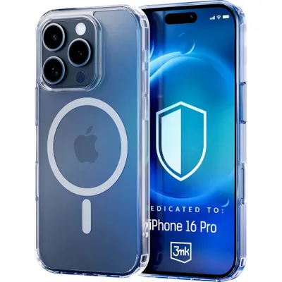 Image de Coque Magcase 3MK pour iPhone 16 Pro Transparente