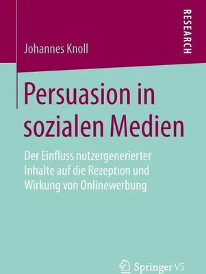 Zdjęcie produktu dla Persuasion in sozialen Medien