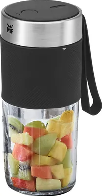 Obrázok produktu pre WMF KITCHENminis 0416700011, Stojaci mixér, 0,3 L, 50 W, Čierna, Nerezová oceľ, Priehľadná