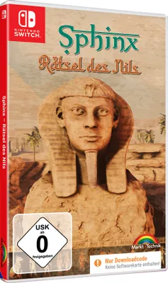 Produktbild von Sphinx - Rätsel des Nils - 500 faszinierende Rätsel zu lösen für Switch - Code in a Box
