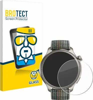 Produktbild von BROTECT Schutzglas für Huami Amazfit Balance Displayschutz 9H Glas klar transparent