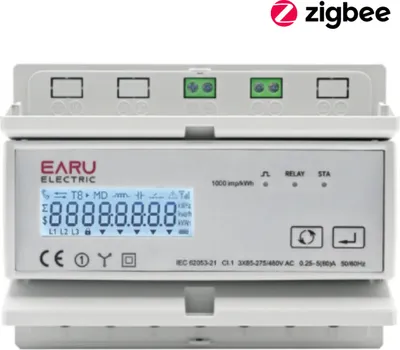 Zdjęcie produktu dla Trójfazowy dwukierunkowy licznik energii Zigbee, Tuya
