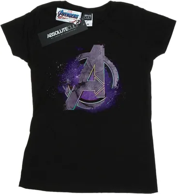 Produktbild von Marvel - "Avengers Endgame Space" T-Shirt für Damen BI5675 (XXL) (Schwarz)