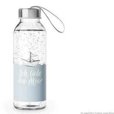 Produktbild von Trinkflasche 'Ich liebe das Meer'