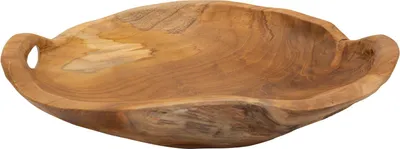 Immagine prodotto di Mauro Ferretti ciotola decorativa Wahan 42x36x7 cm marrone