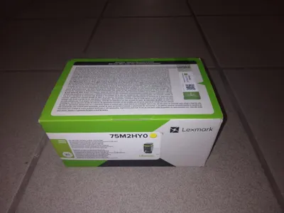 Obrázek produktu pro Lexmark 75M2HY0 Tonerová kazeta 1 kus(y) originální žlutá