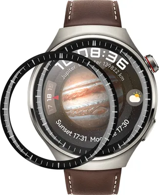 Produktbild von kwmobile 2x Transparente Displayschutzfolie kompatibel mit Huawei Watch 4 Pro Folie - Schutzfolie für Fitness Tracker - robuster Displayschutz