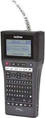 Immagine prodotto di Brother PT-H500, QWERTY, TZe, 180 x 180 DPI, 30 mm/s, cavo, Černá