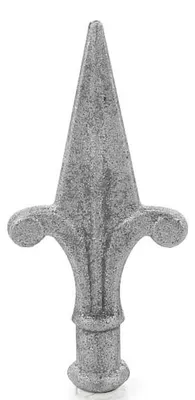 Produktbild von LogistSystem 1 Stück Zierspitze Metall - 120x55mm (HxB) / Basis: ∅ 20 Zaundekoration 40.058