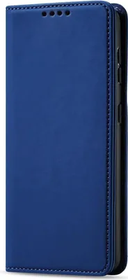 Zdjęcie produktu dla Magnet Card Case etui do Samsung Galaxy S22+ (S22 Plus) pokrowiec portfel na karty kartę podstawka niebieski