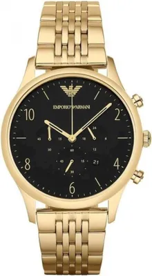 Obrázok produktu pre Pánske náramkové hodinky Emporio Armani Black Gold AR1893