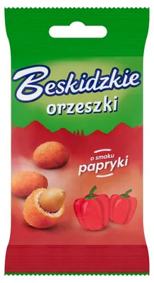 Produktbild von Beskidzkie Erdnüsse im Teig mit Paprikageschmack 35 g