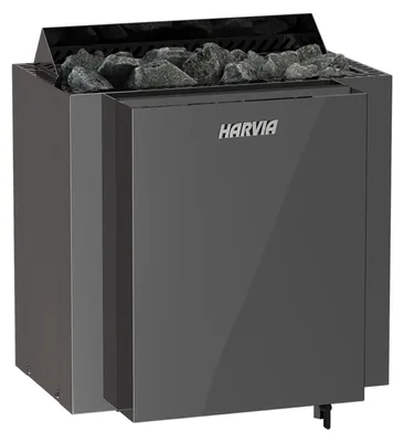 Produktbild von Saunaofen Harvia Qubic Combi Schwarz 6.0 kW | separate Steuerung erforderlich | HBQ604SM