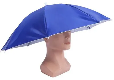 Immagine prodotto di Cappello pieghevole Unyqoos® – Protezione solare e antipioggia, antivento, impermeabile, fascia regolabile, ideale per escursioni e giardinaggio