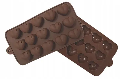 Produktbild von MTSidea Silikonform Pralinen Herzen Schokolade