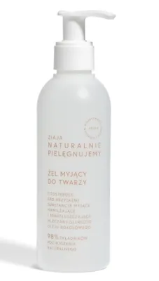 Image de Ziaja Gel nettoyant pour le visage aux ingrédients naturels 200 ml