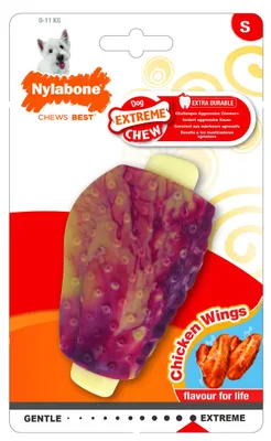 Immagine prodotto di Nylabone Extreme, osso da masticare per cani, gusto pollo